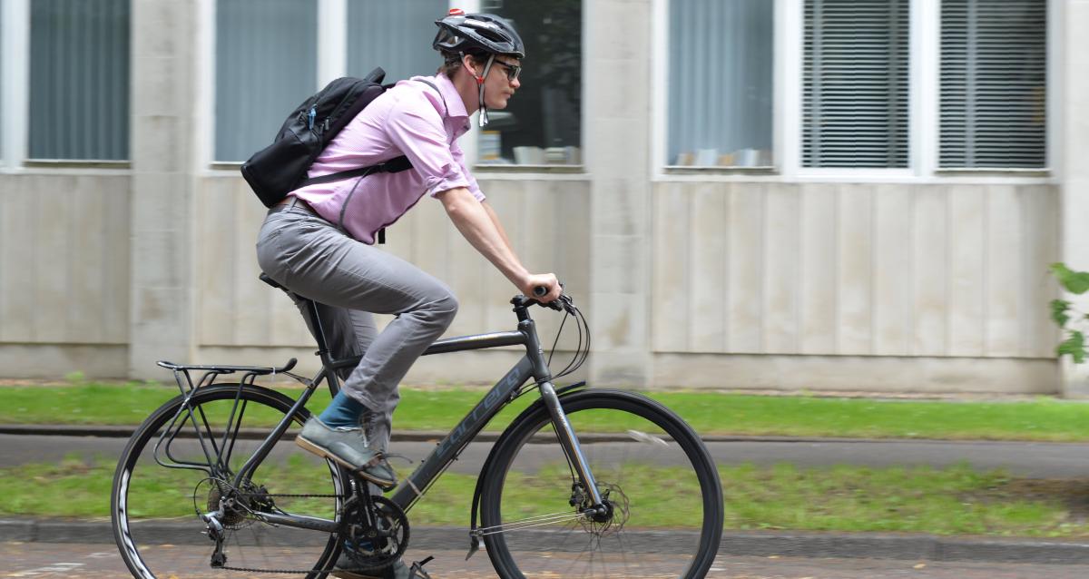 Bicycle clearance to work